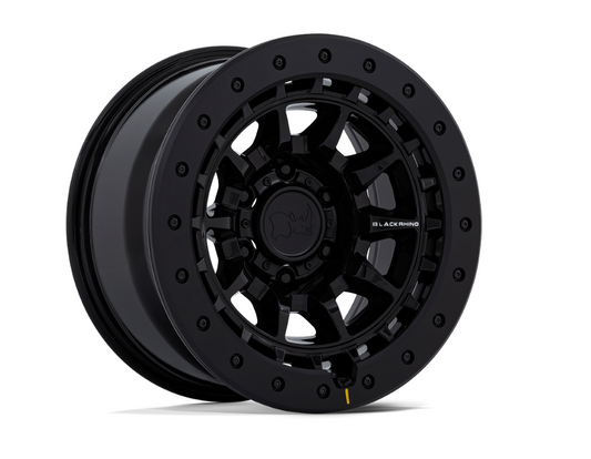 17x8.5 Black Rhino Tusk BR016 Gloss Black