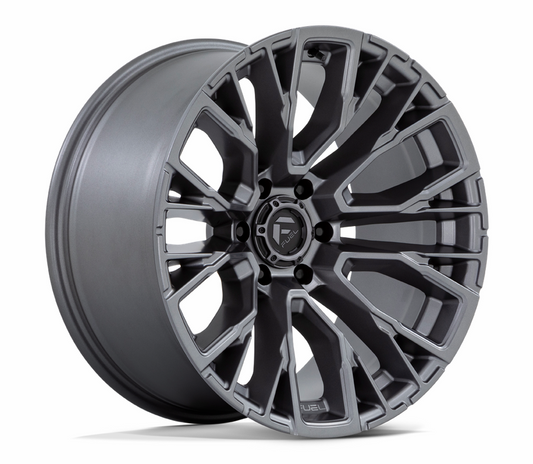 17x9.0 Fuel Rebar 6 D848 Matte Gunmetal