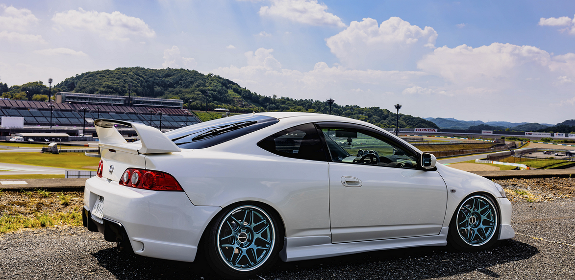 18x8.5 Motegi Tsubaki MR158 Hokkaido Green w/Machined Lip