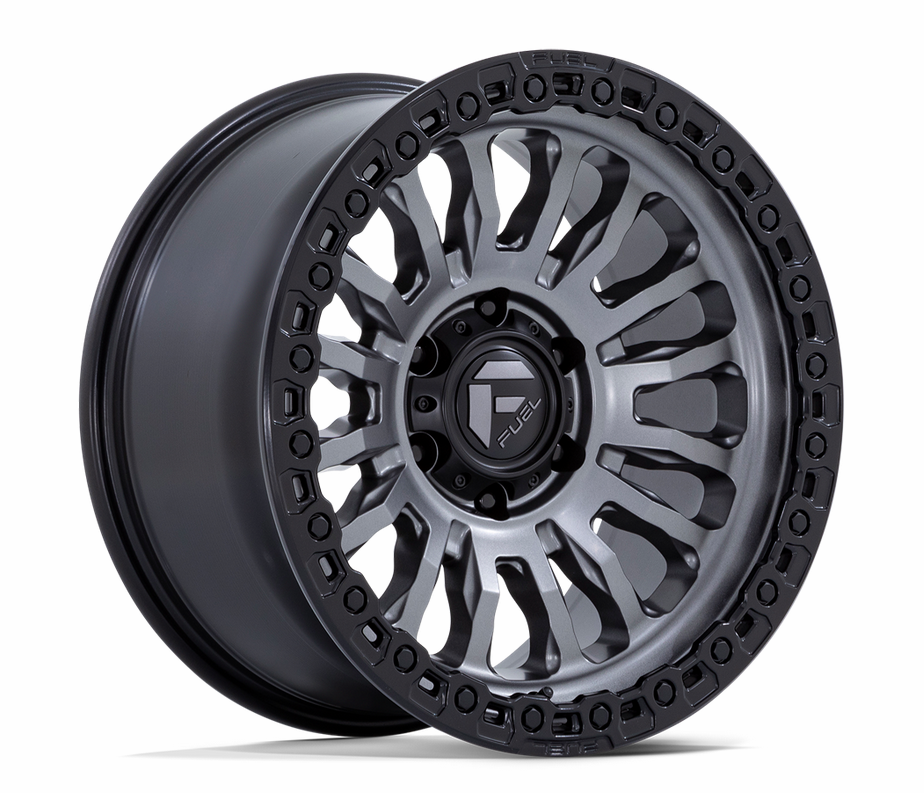 20x9.0 Fuel Rincon SBL FC857AB 5x139.7 Matte Gunmetal with Black Ring