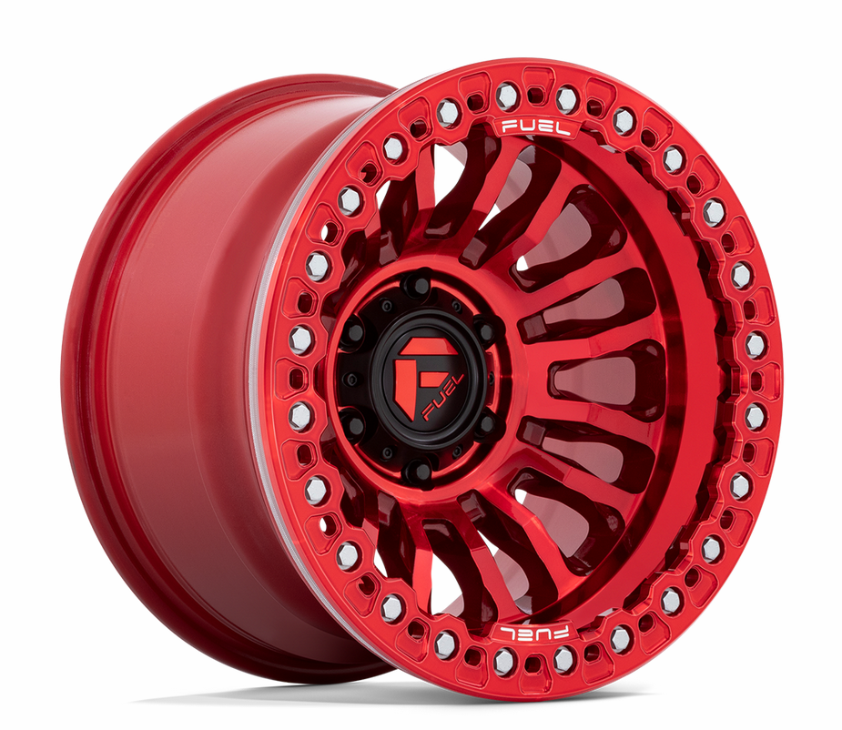 20x10 Fuel Rincon Beadlock FC125QX Candy Red