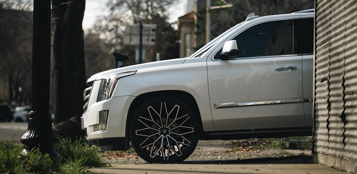 22x9.5 Asanti Mogul 6 / Gloss Black w/Machined Face