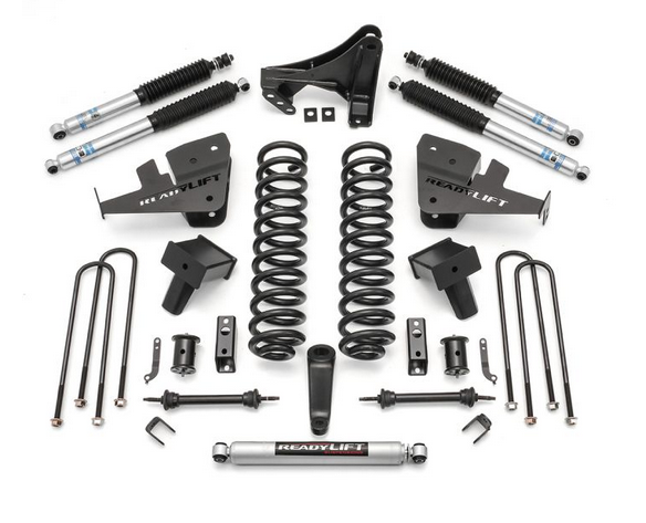 ReadyLift 6.5" Lift Kit w/ Bilsltein Shocks (2-piece Drive Shaft Only) 2017-2022 Ford Super Duty F250/F350 Diesel 4WD