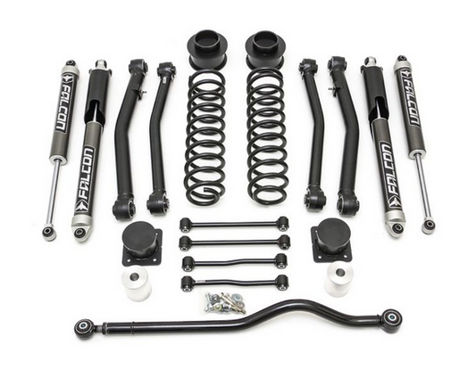 ReadyLift Terrain Flex Max 4-Arm Kit w/Falcon 2.1 Shocks 2020-2023 Jeep JT Gladiator (4" Front/3"Rear)