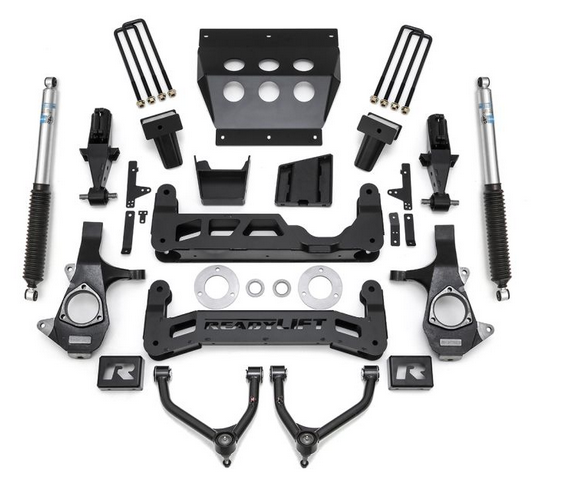 ReadyLift 7" Lift Kit 2016-2018 ﻿GM Silverado / Sierra 1500 w/ Stamped Steel Suspension w/Bilstein Shocks