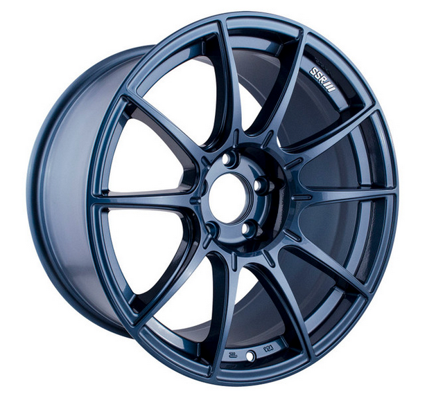 19x9.5 SSR GTX01 Blue Gunmetal