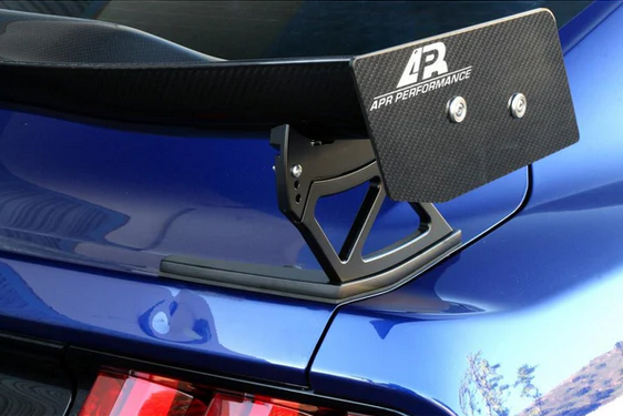 APR GTC-200 2015-2017 Ford Mustang S550 Carbon Fiber Adjustable Wing 60.5” Airfoils