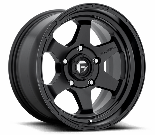 17x9.0 Fuel Shok D664 5x127 Matte Black