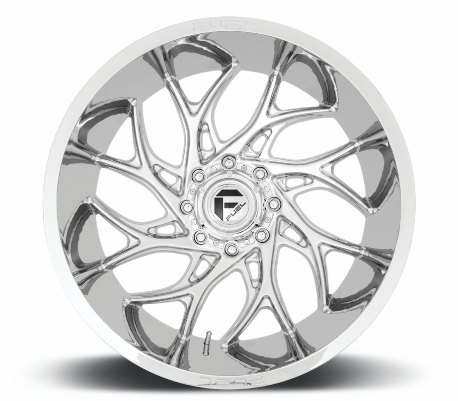 22x8.25 Fuel Runner D740 8x210 Chrome