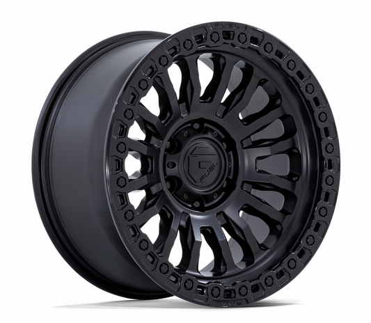 17x9.0 Fuel Rincon SBL FC857MB 5x127 Matte Black with Gloss Black Lip