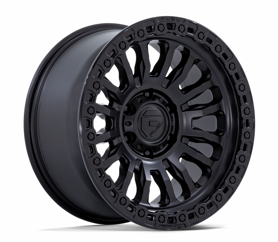 17x9.0 Fuel Rincon SBL FC857MB 5x139.7 Matte Black with Gloss Black Lip