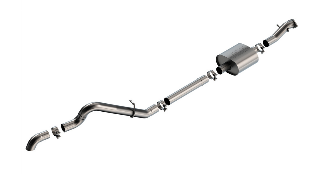 Borla Touring Cat-Back Exhaust System 2021-2024 Ford Bronco 2.3L