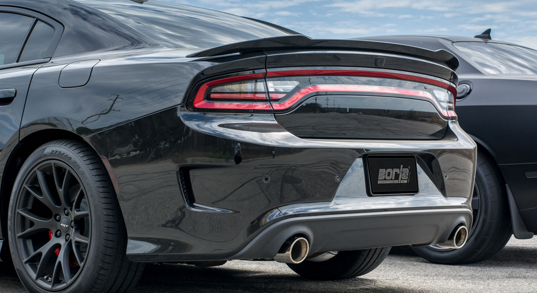 Borla ATAK Cat-Back Exhaust System 2015-2023 Charger SRT Hellcat (6.2L) V8 No Tips Use Factory Bezel/Valance