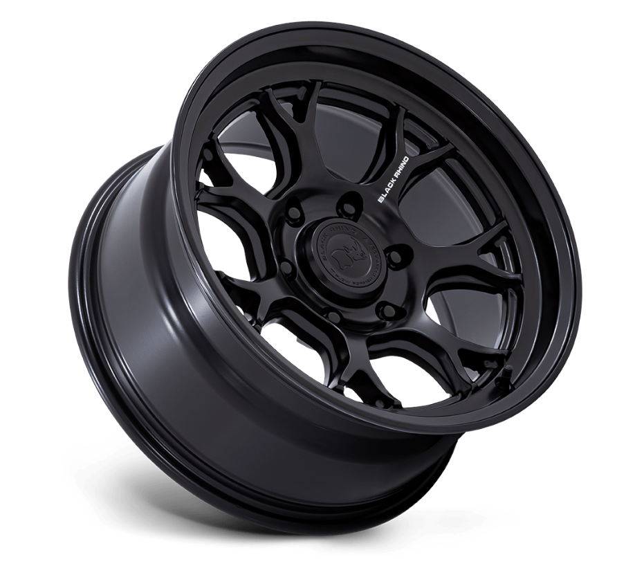 17x8.5 Black Rhino Etosha BR017 Matte Black