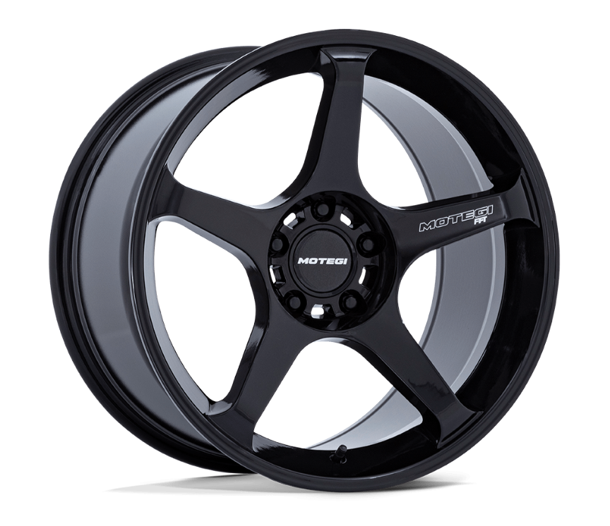 18x8.5 Motegi Battle V MR159 Blackbird Metallic