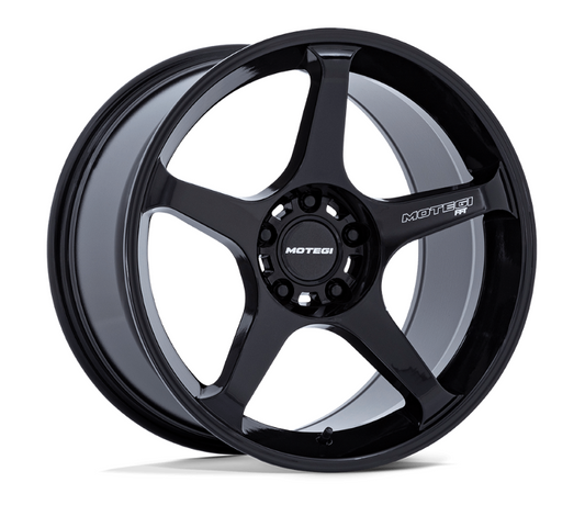 17x8.5 Motegi Battle V MR159 Blackbird Metallic