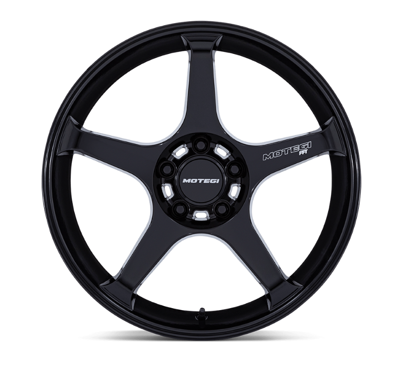 18x8.5 Motegi Battle V MR159 Blackbird Metallic