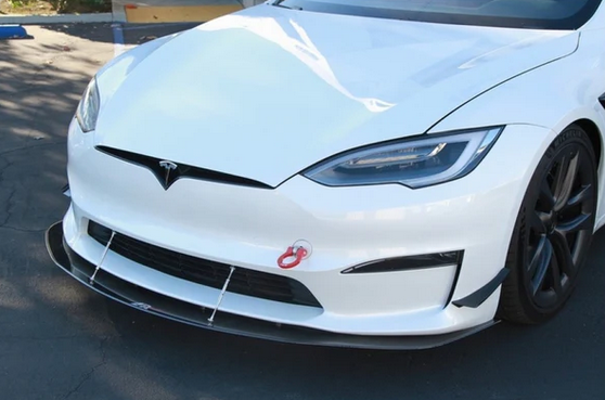 APR Performance 2021-up Tesla Model S Plaid Front Wind Splitter