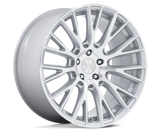 19x10 Rotiform LSE Gloss Silver w/ Machined Face