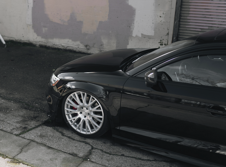 19x8.5 Rotiform LSE Satin Black