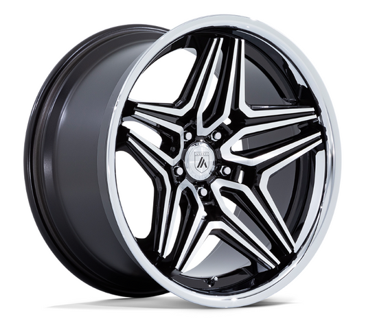 20" Asanti Duke Gloss Black Machined