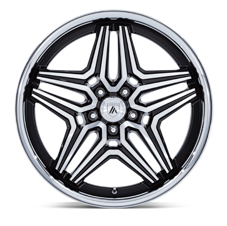 20" Asanti Duke Gloss Black Machined