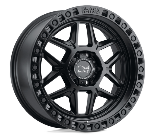 20x9.0 Black Rhino Kelso Matte Black