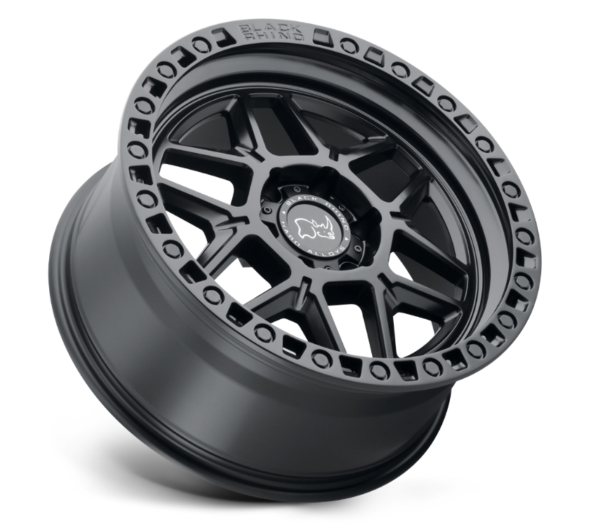 20x9.0 Black Rhino Kelso Matte Black