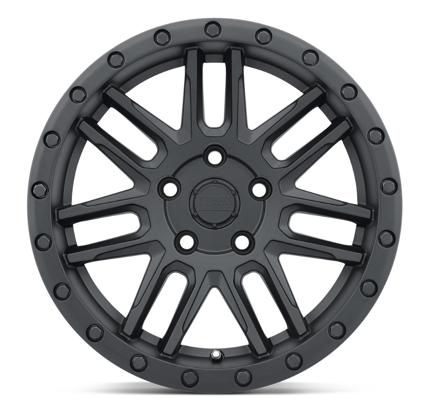 17x9.5 Black Rhino Arches Matte Black