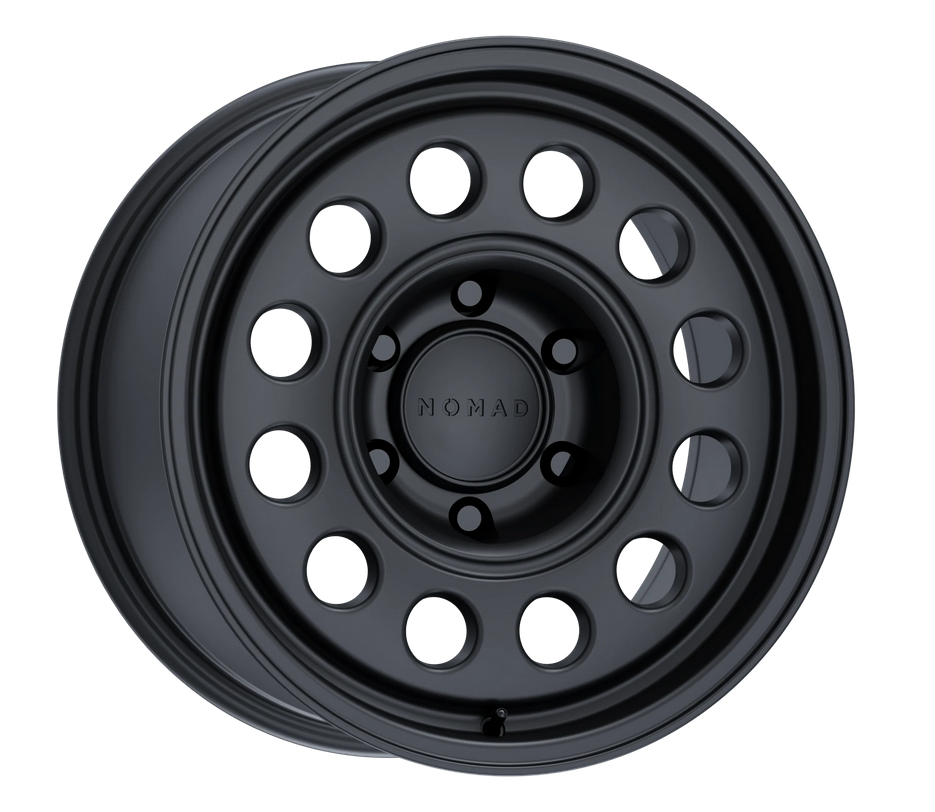 17x7.5 Nomad 501SB Convoy Satin Black