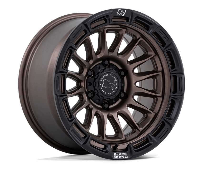 17x8.5 Black Rhino Rival BR025 Burnt Bronze w/ Matte Black Lip