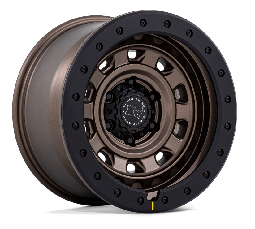 17x9.0 Black Rhino Xplorer BR023 Burnt Bronze w/ Matte Black Lip