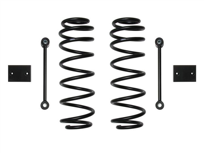 Icon 2.5" Lift, Rear, Dual Rate Coil Spring Kit 2018-2023 Jeep Wrangler JL