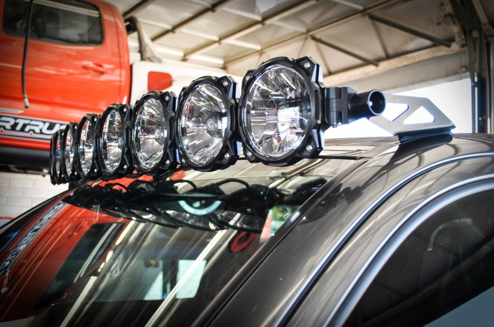 KC HiLiTES 50" Pro6 Gravity LED - 8-Light - Light Bar System - 160W Combo Beam - 2005-2023 Toyota Tacoma