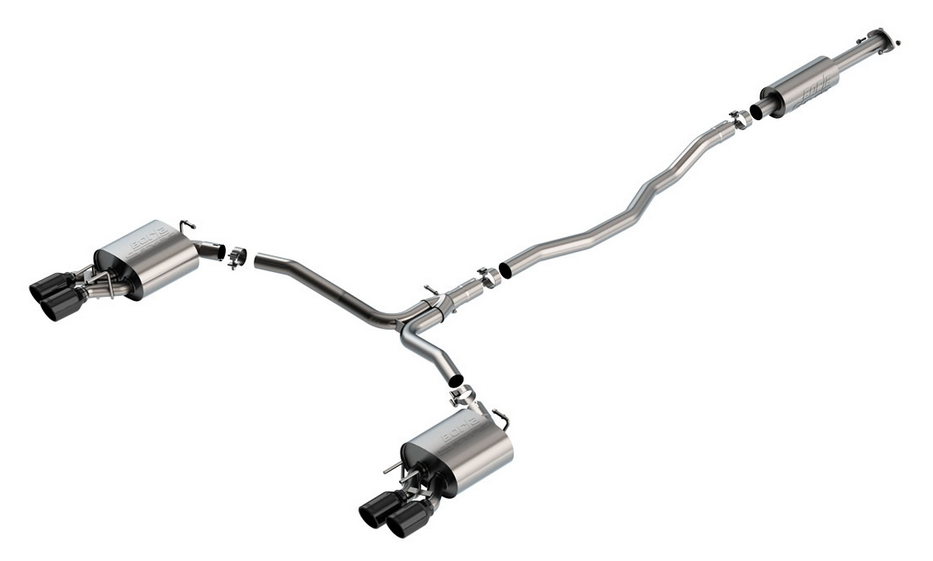 Borla S-Type Cat-Back Exhaust System 2018-2024 Toyota Camry XSE (3.5L V6)