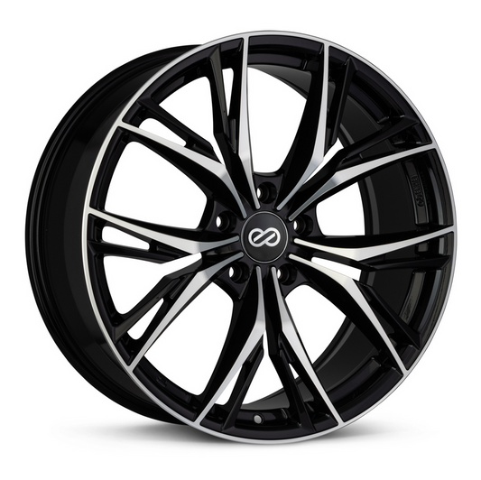 20x8.5 Enkei ONX Black Machined Wheel