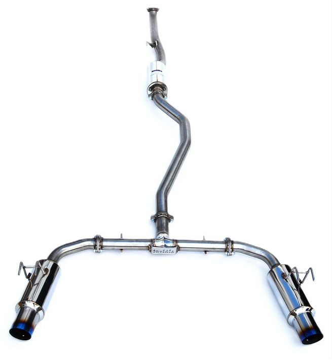 Invidia N1 Cat-Back Exhaust 2022+ Honda Civic Si 1.5T / Integra Base (Burnt TI Tip)