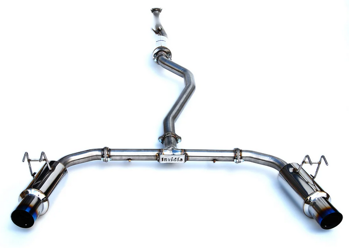 Invidia N1 Cat-Back Exhaust 2022+ Honda Civic Si 1.5T / Integra Base (Burnt TI Tip)