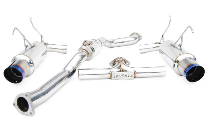 Invidia N1 Dual Cat-Back Exhaust 2000-2009 Honda S2000 (Titanium Tip)