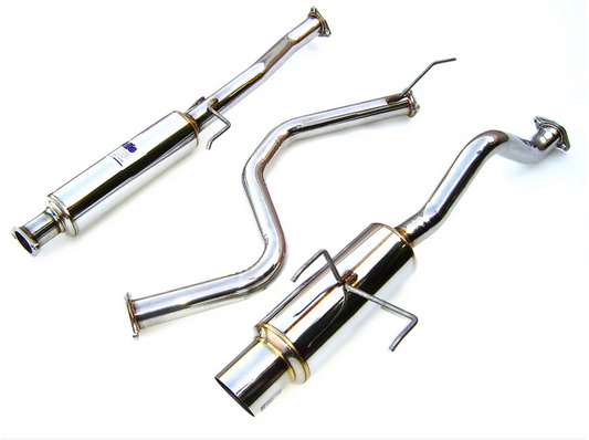 Invidia N1 Racing Cat-Back Exhaust 1994-01 Acura Integra LS/RS 2Dr & Type-R 97-01 (SS tip)