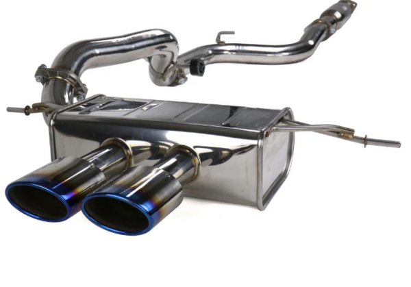 Invidia Q300 Cat-Back Exhaust 2013-2018 Ford Focus ST (Oval Titanium Tip)