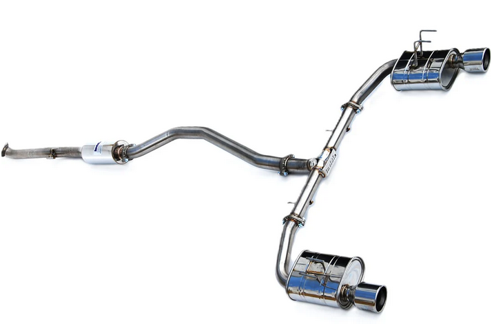 Invidia Q300 Cat-Back Exhaust 2022+ Honda Civic Si 1.5T / Acura Integra Base (Rolled SS Tips)