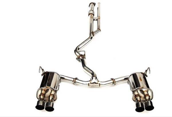 Invidia Q300 Cat-Back Exhaust 2022-2024 Subaru WRX (Quad SS Tips)