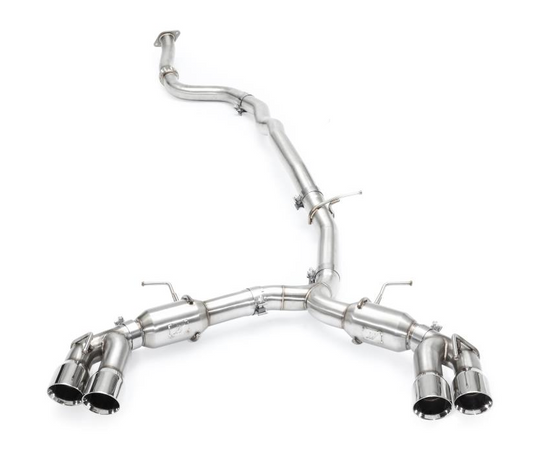 Mishimoto Quad Tip Pro Cat-Back Exhaust 2016+ Chevrolet Camaro (2.0T)