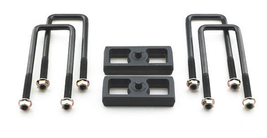 Pro Comp 1" Rear Lift Block with U-Bolt Kit