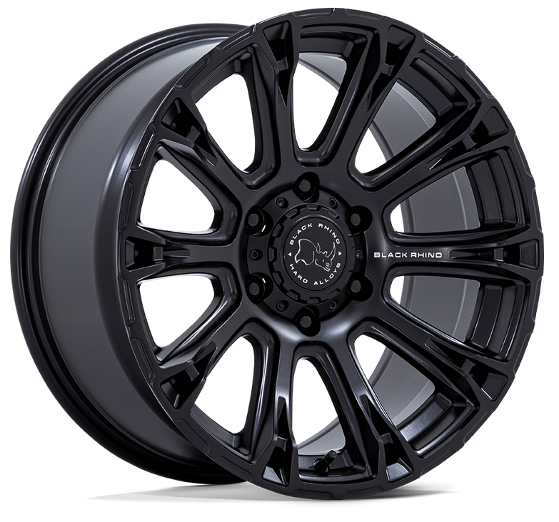 17x8.5 Black Rhino Diamondback Matte Black