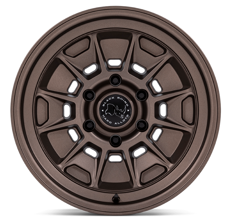 17x8.5 Black Rhino Mondo BR021 Burnt Bronze