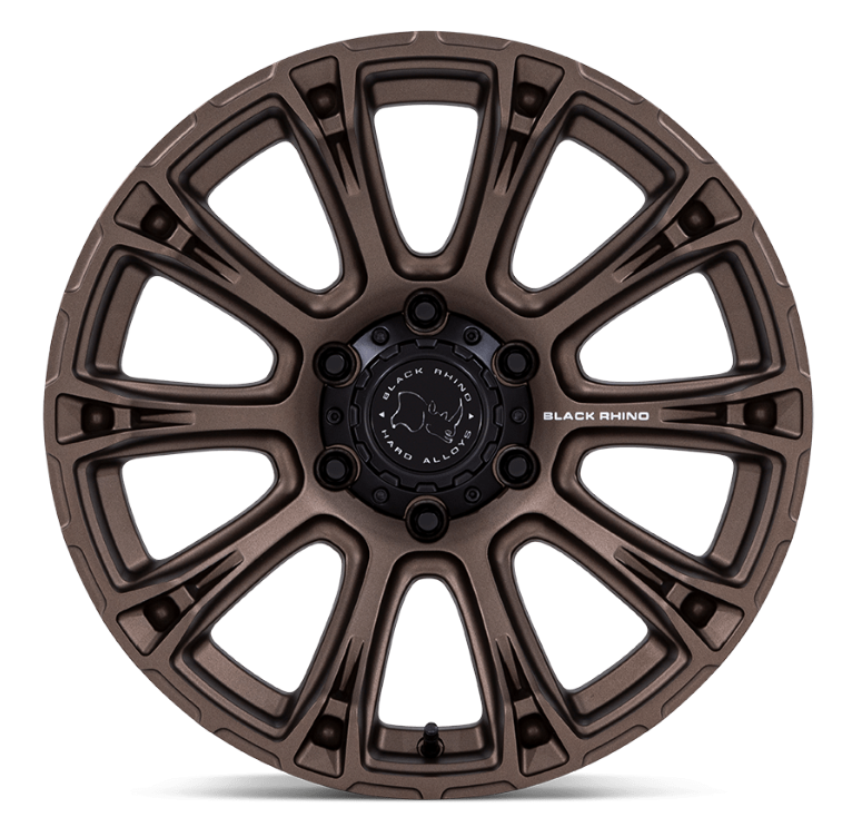 17x9.0 Black Rhino Diamondback Burnt Bronze