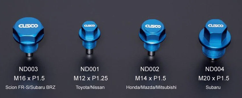 Cusco Neodymium Magnetic Drain Bolt Subaru Forester