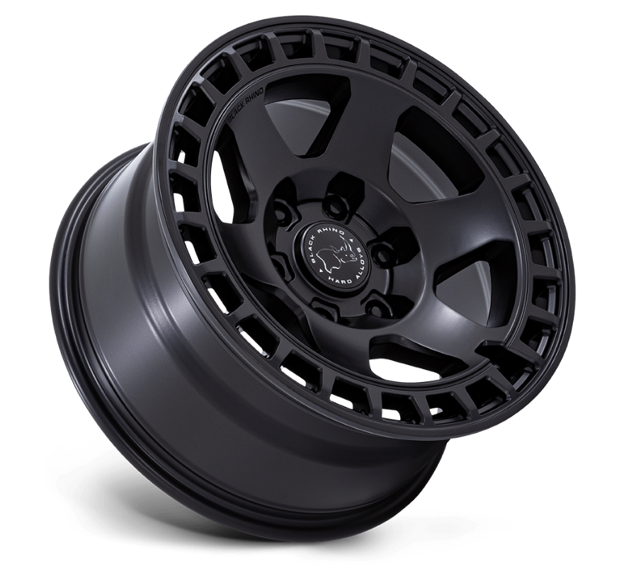 17x8.5 Black Rhino Bahari BR022 Matte Black